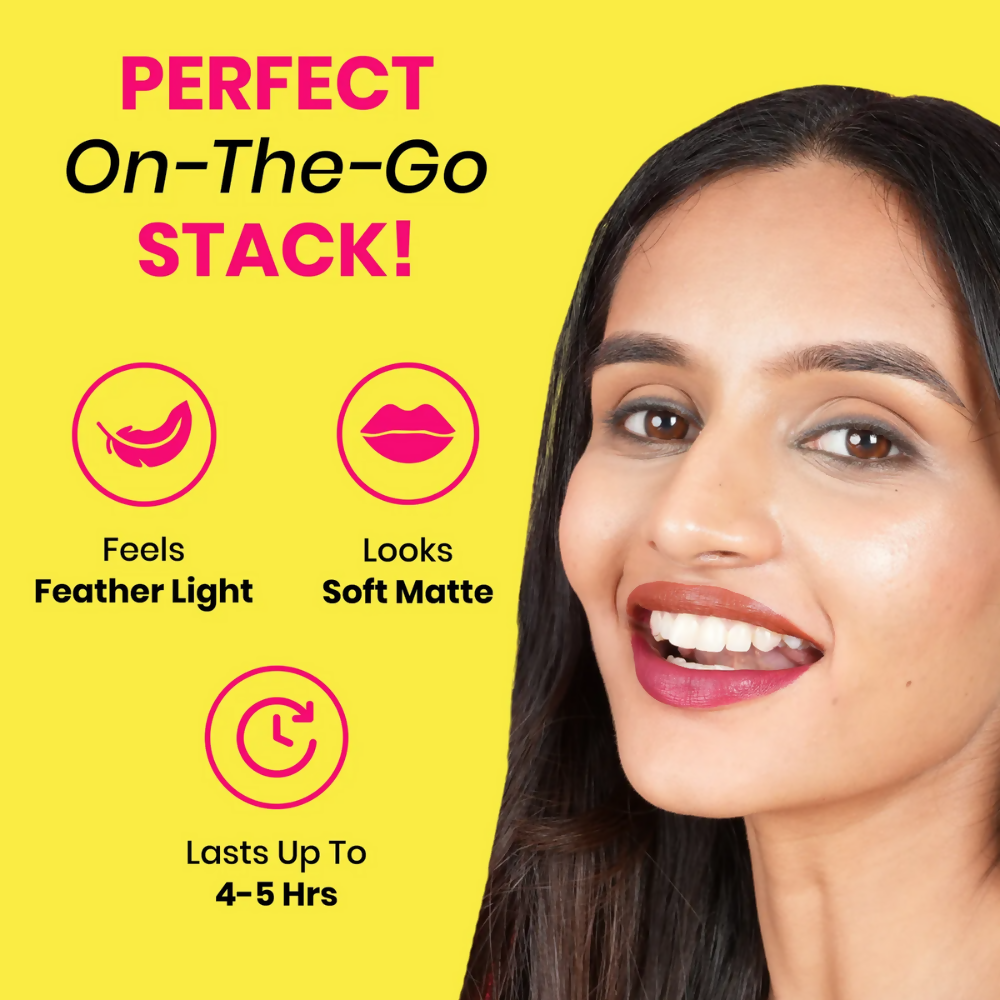 NY Bae 4 IN 1 Lip Play Liquid Lipstick - Pretty Pleasure | Grocsy