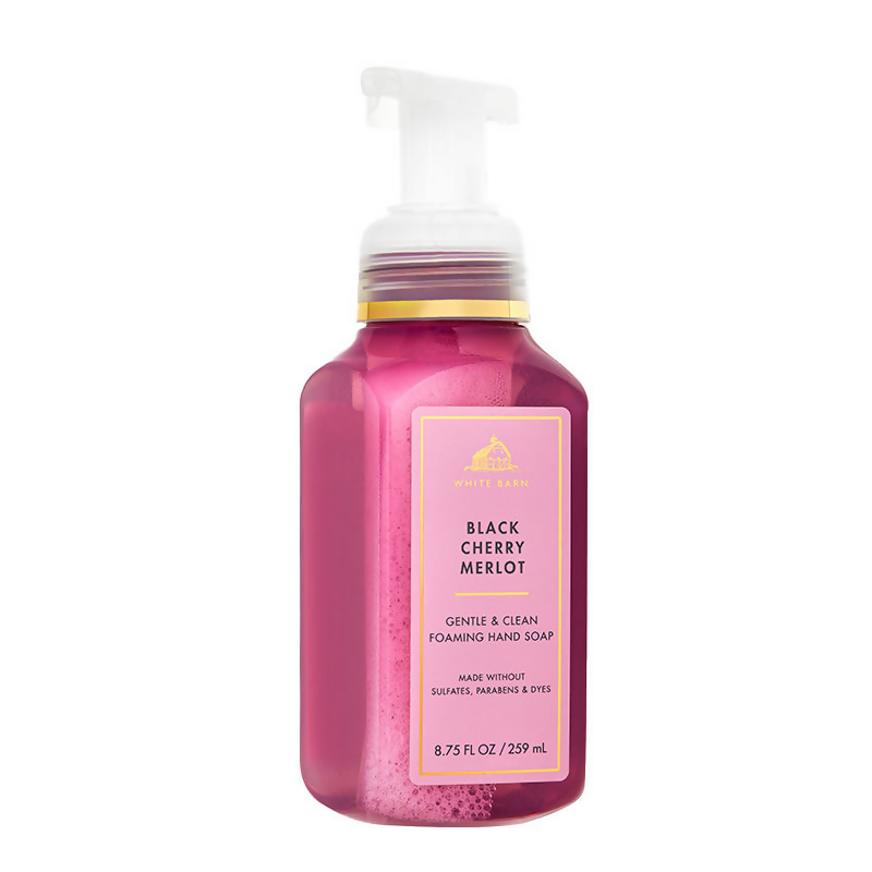 Bath & Body Works Black Cherry Merlot Gentle & Clean Foaming Hand Soap | Grocsy