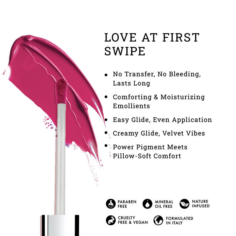 LOVETC Bold, Bliss, Etc Zero-Gravity Lip Creme - Fire Up | Grocsy