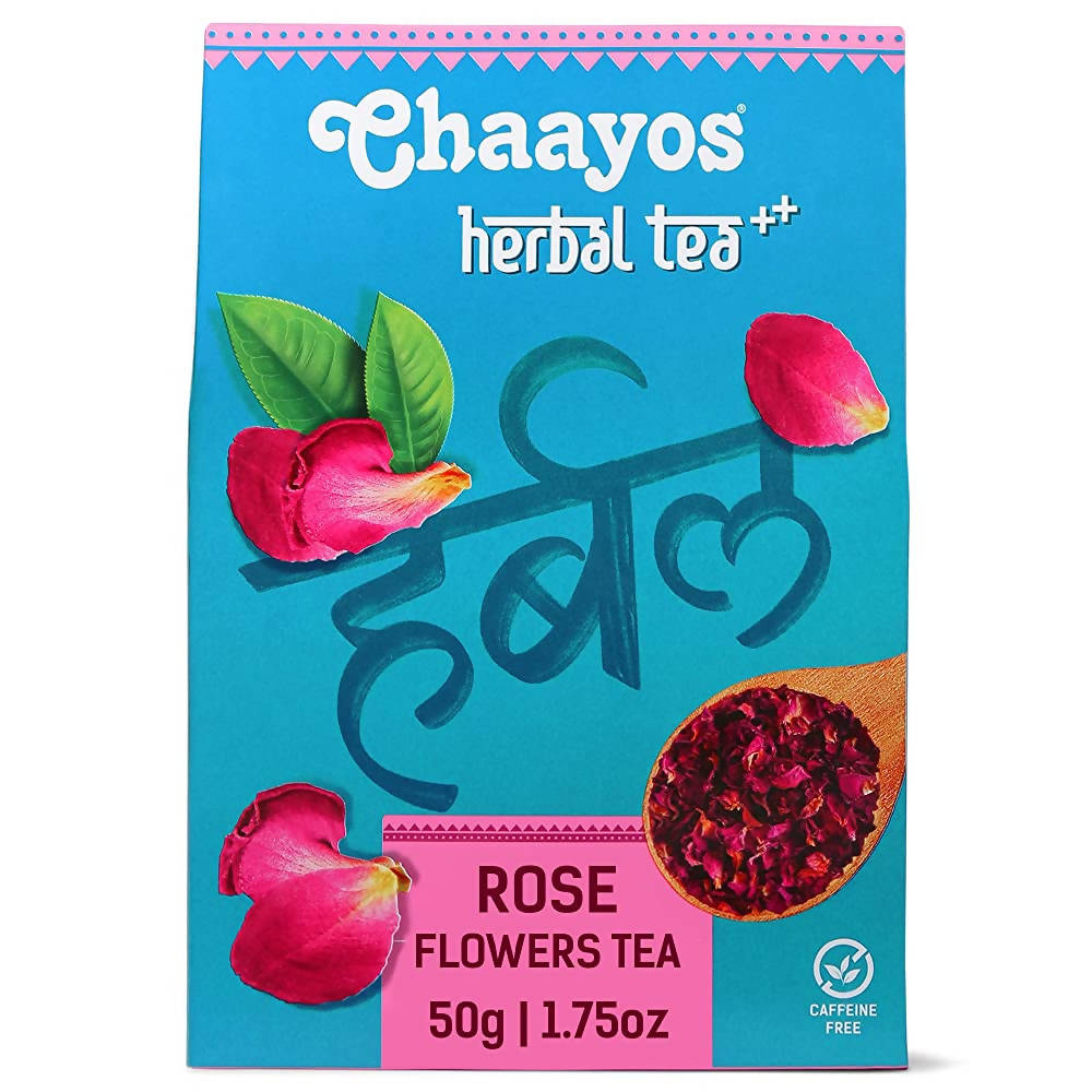 Chaayos Herbal Rose Tea | Grocsy