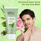 Globus Naturals Green Tea & Tea Tree Face Wash | Grocsy