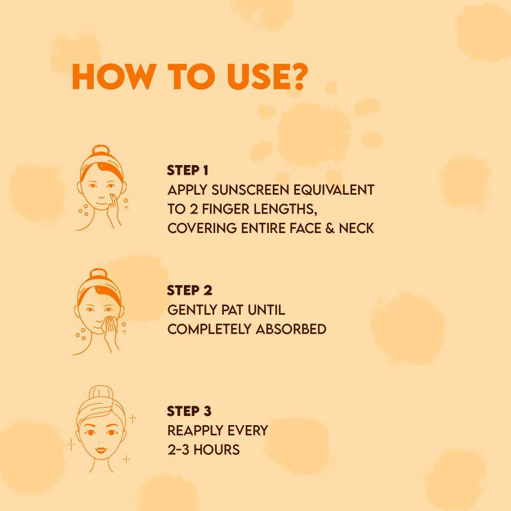 Jovees Sunscreen Face Serum SPF 35 For Oily & Acne Prone Skin | Grocsy