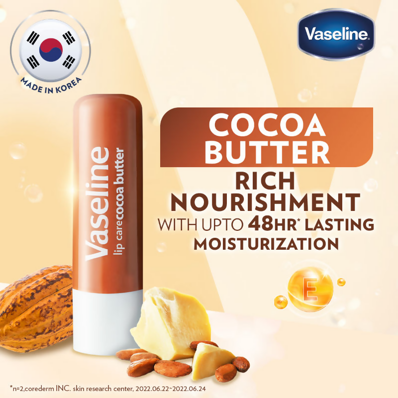 Vaseline Lip Care Lip Balm Stick - Cocoa Butter | Grocsy