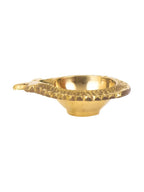 Spillbox Gold Toned Laksmi Kuber Diya Pooja Essentials | Grocsy