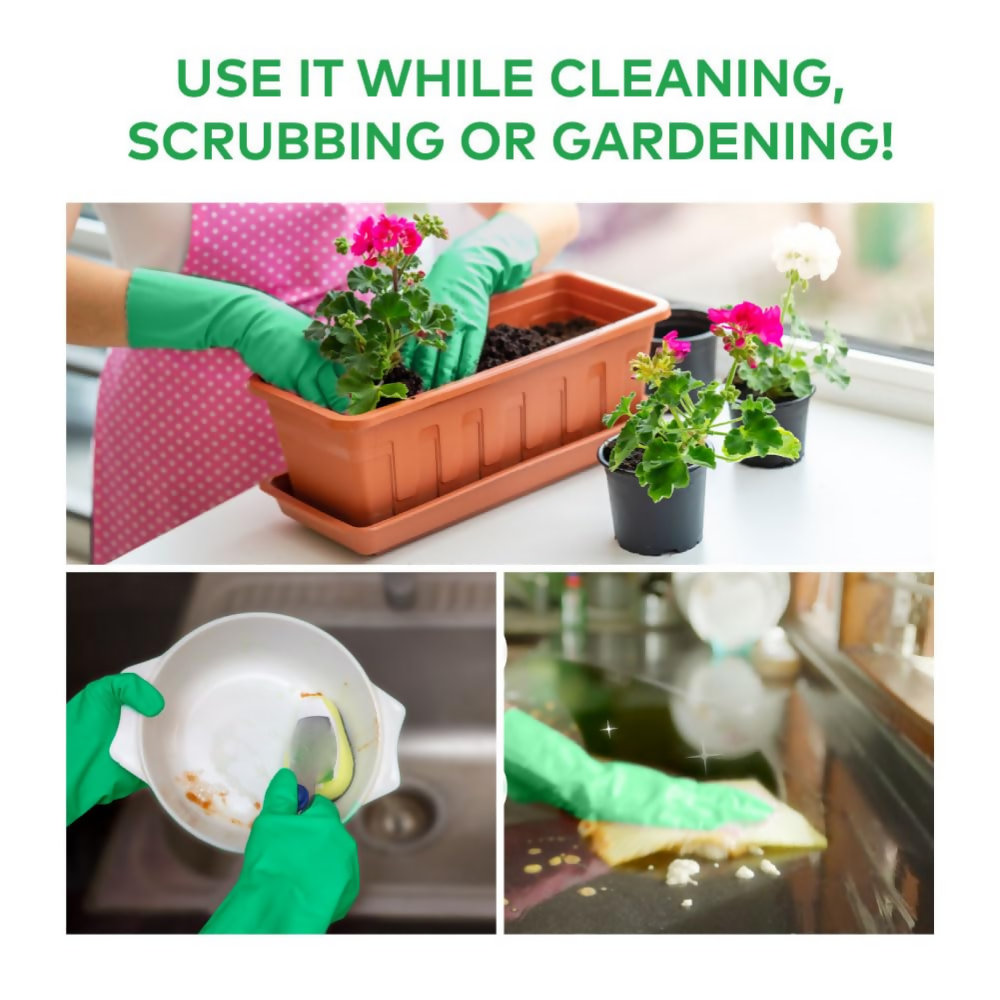 Scotch-Brite Aloe Vera coated Gloves - L | Grocsy