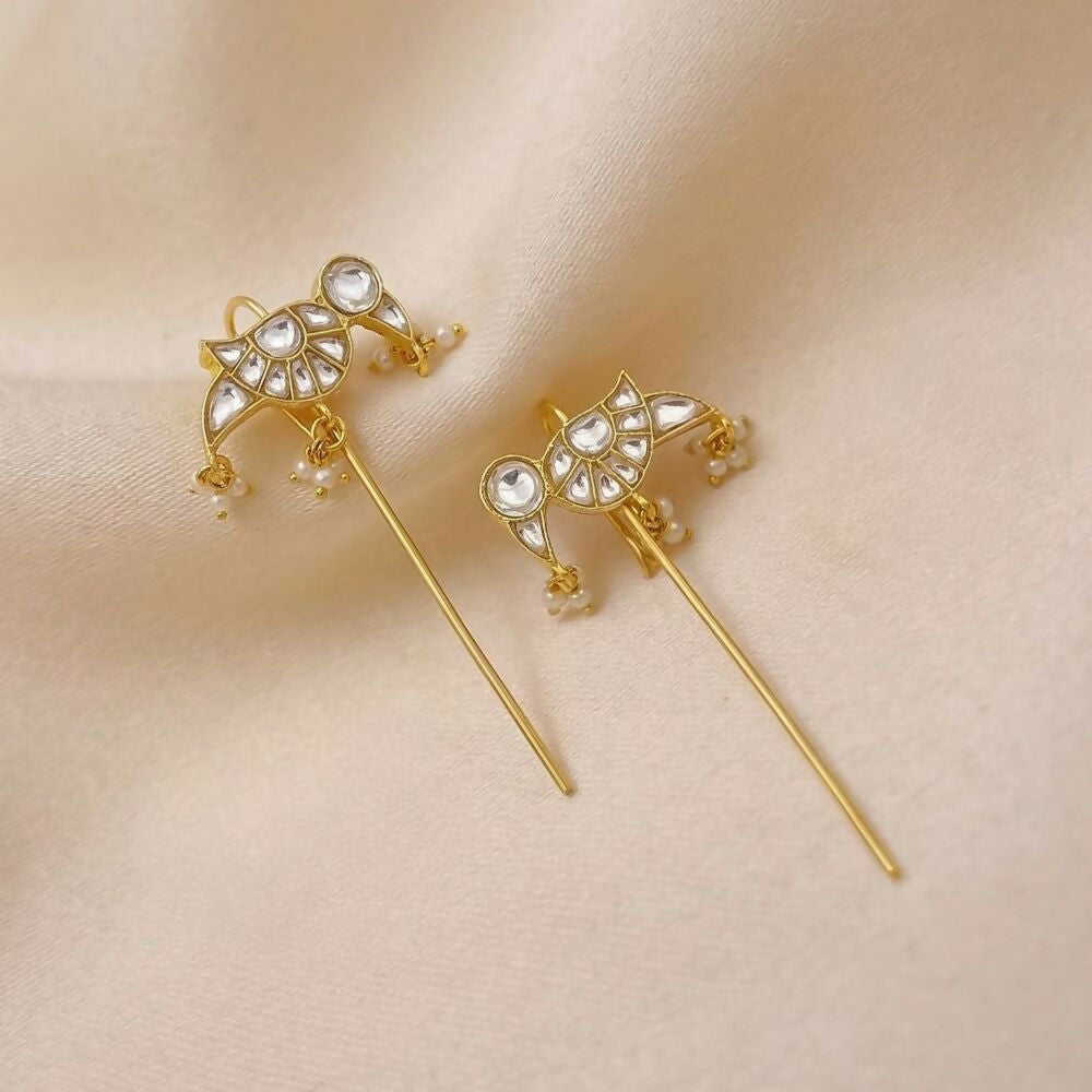Ruby Raang Ear-Hugging Cuff | Grocsy