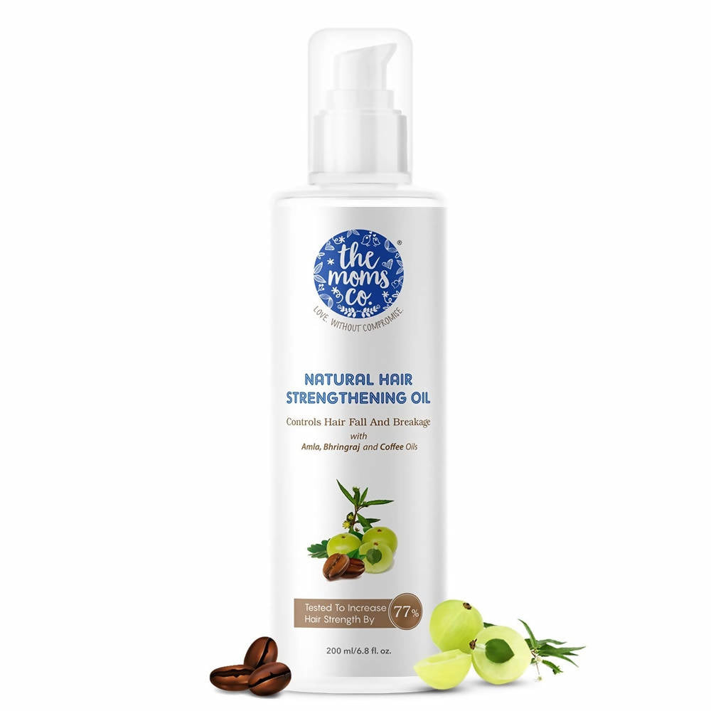 The Moms Co Natural Hair Strengthening Oil | Grocsy