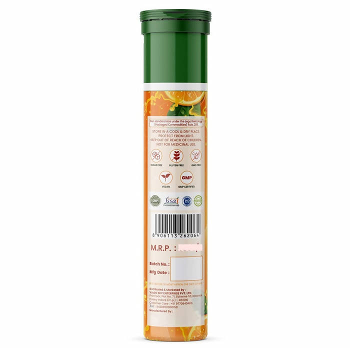 Himalayan Organics Vitamin-C Orange Flavour With Amla & Zinc Tablets | Grocsy