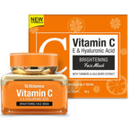 St.Botanica Vitamin C, E & Hyaluronic Acid Brightening Face Mask | Grocsy