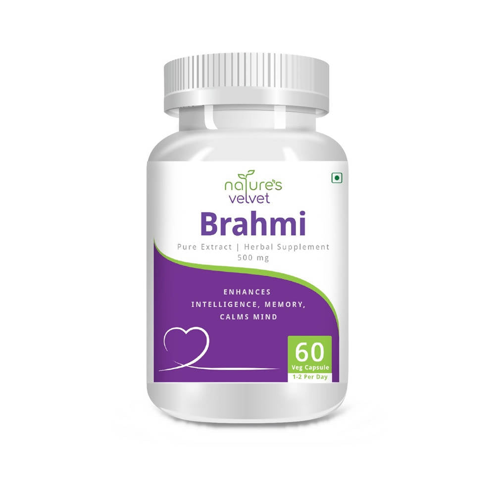 Nature's Velvet Brahmi Capsules | Grocsy