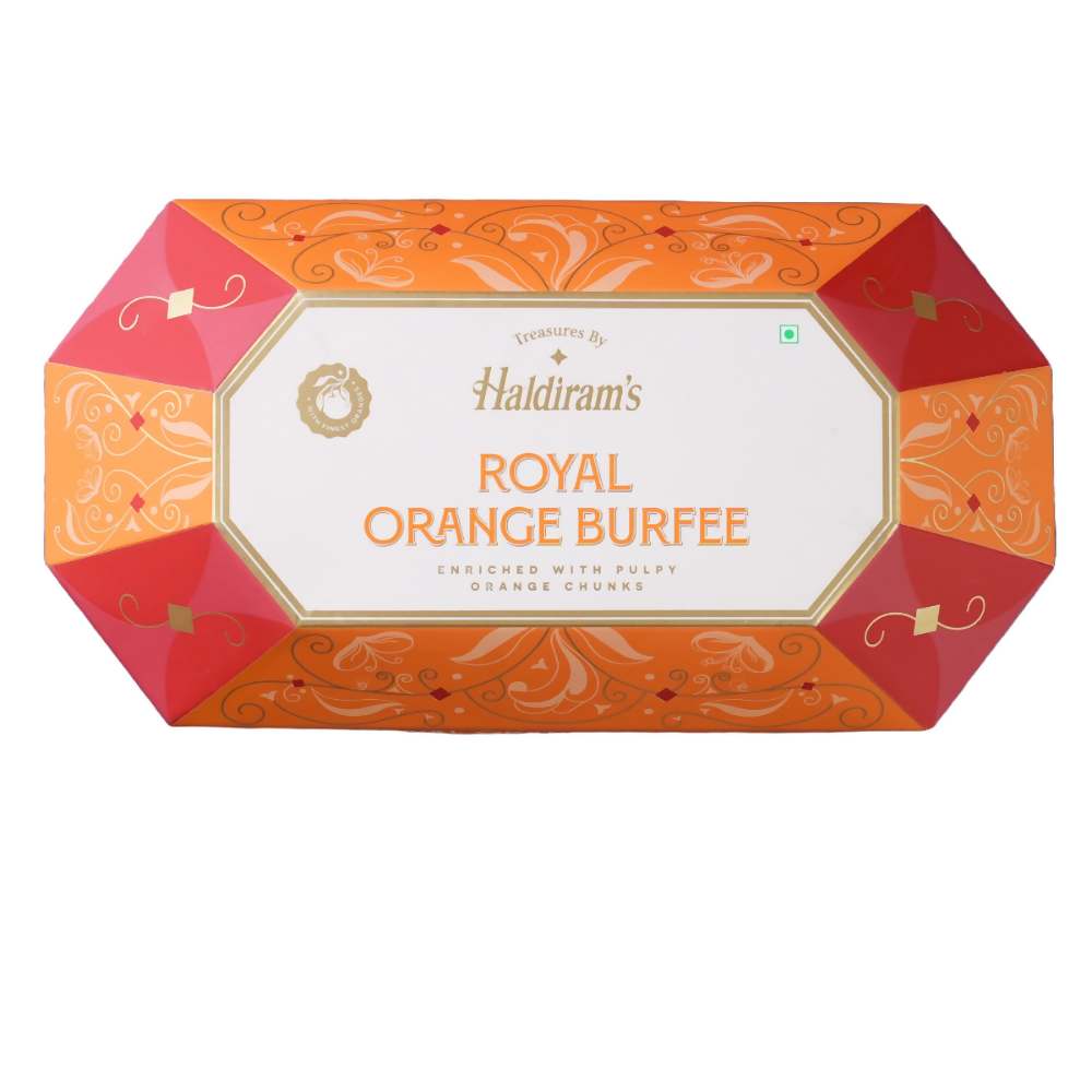 Haldiram's Royal Orange Burfee | Grocsy