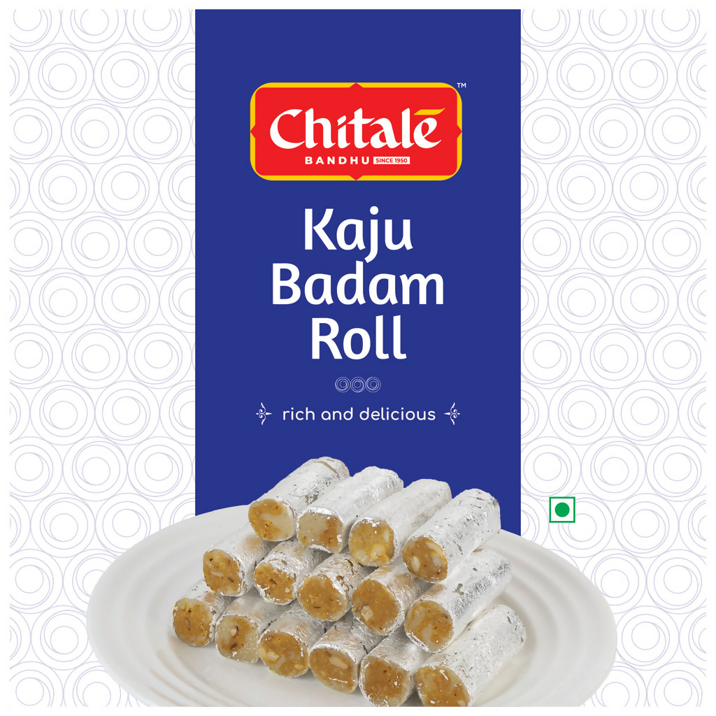 Chitale Bandhu Kaju Badam Roll | Grocsy