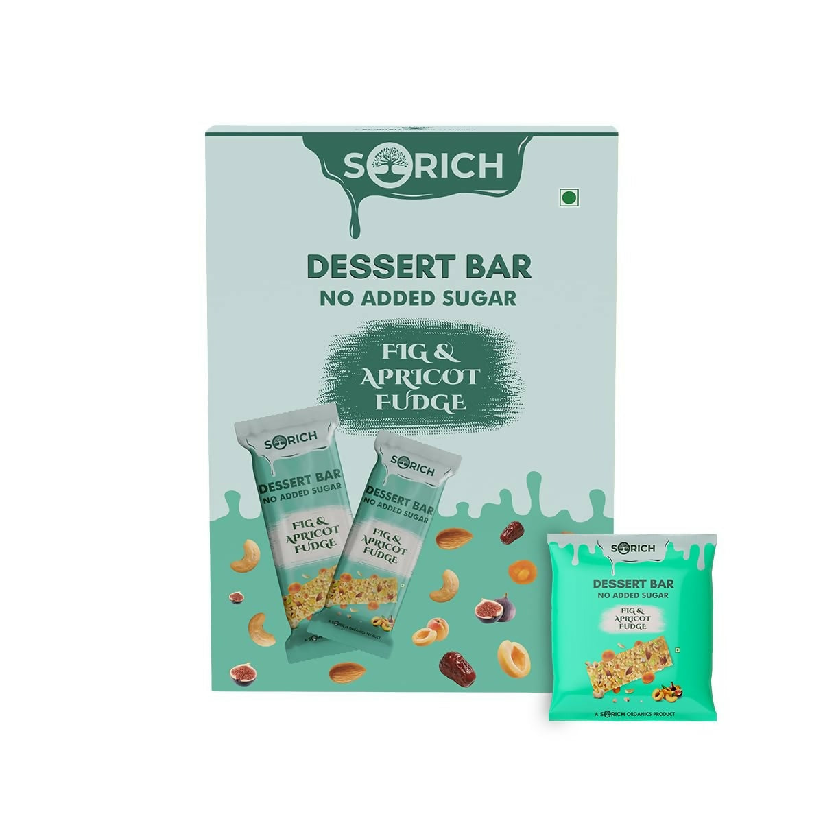 Sorich Organics Dessert Protein Mini Bars Fig & Apricot | Grocsy