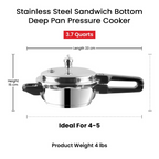 Vinod Stainless Steel Pressure Cooker | Grocsy