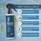 Bake Rosemary Water Hair Growth Spray with Multi Peptides | Grocsy
