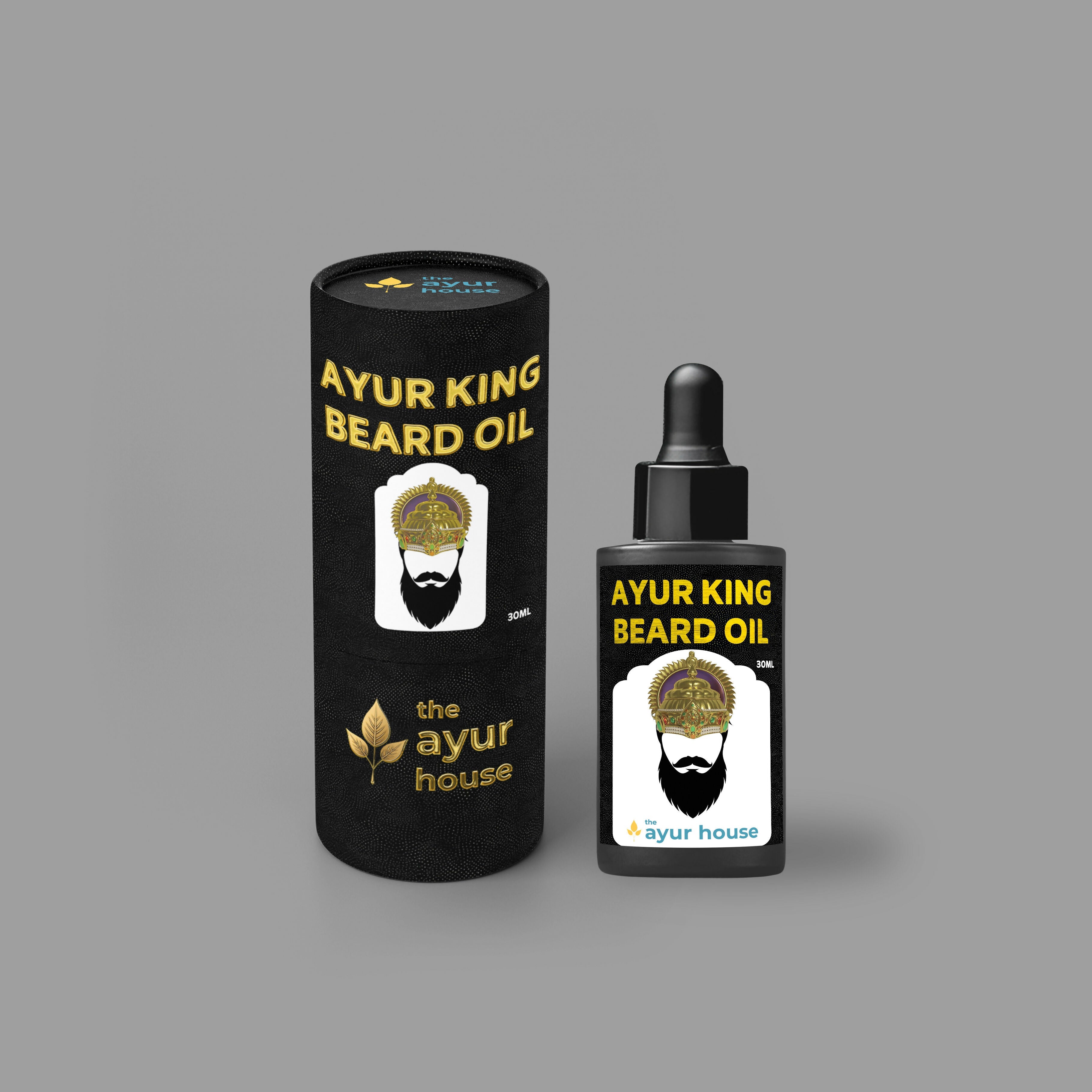 The Ayur House Ayur King Beard Oil | Grocsy