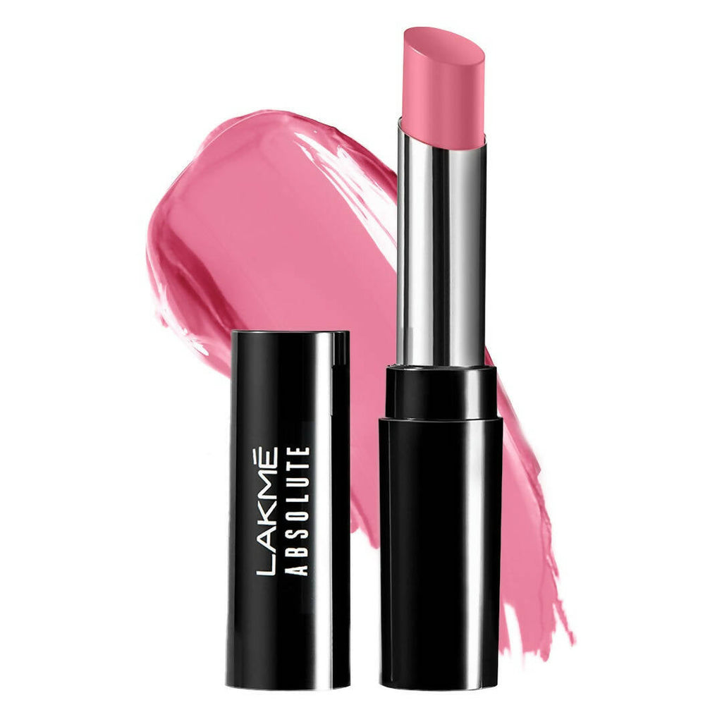 Lakme Absolute Skin Dew Satin Lipstick - 203 Pink Femme | Grocsy