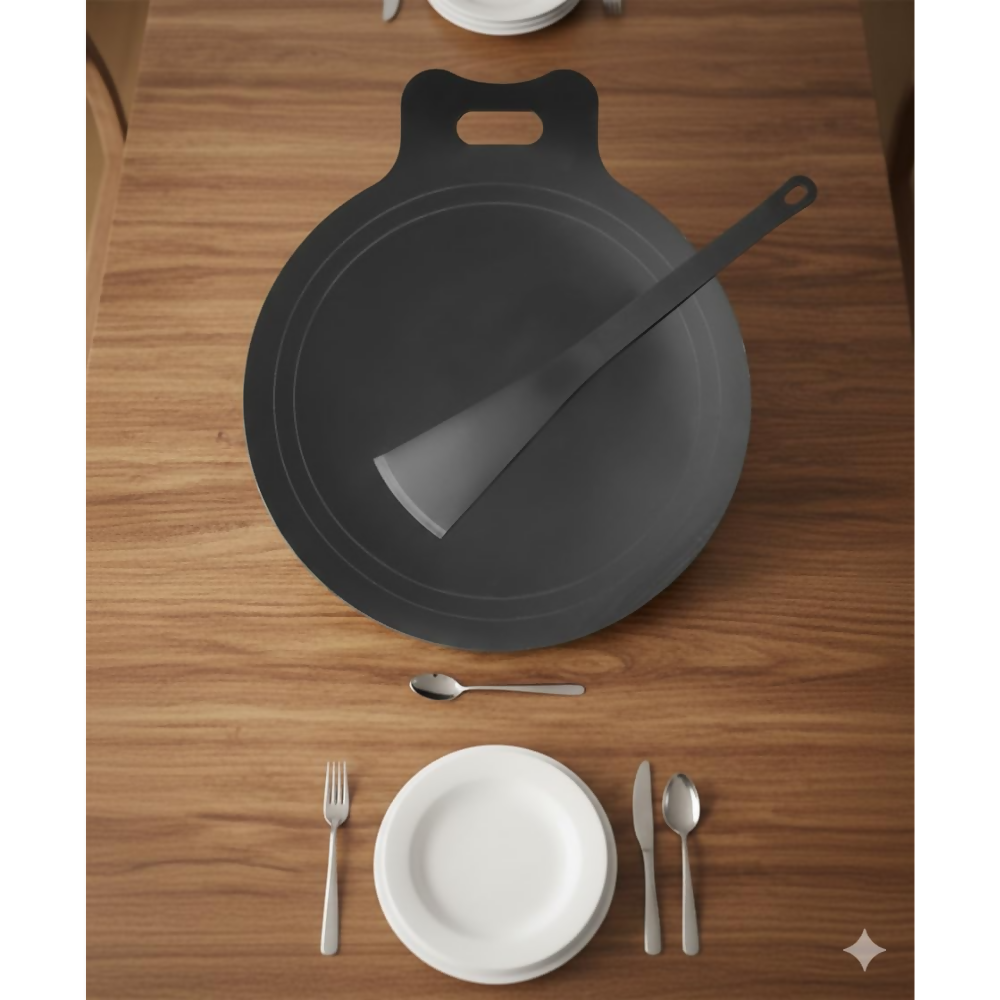 Nakshathra Iron Dosa Tawa with Free Turner | Grocsy