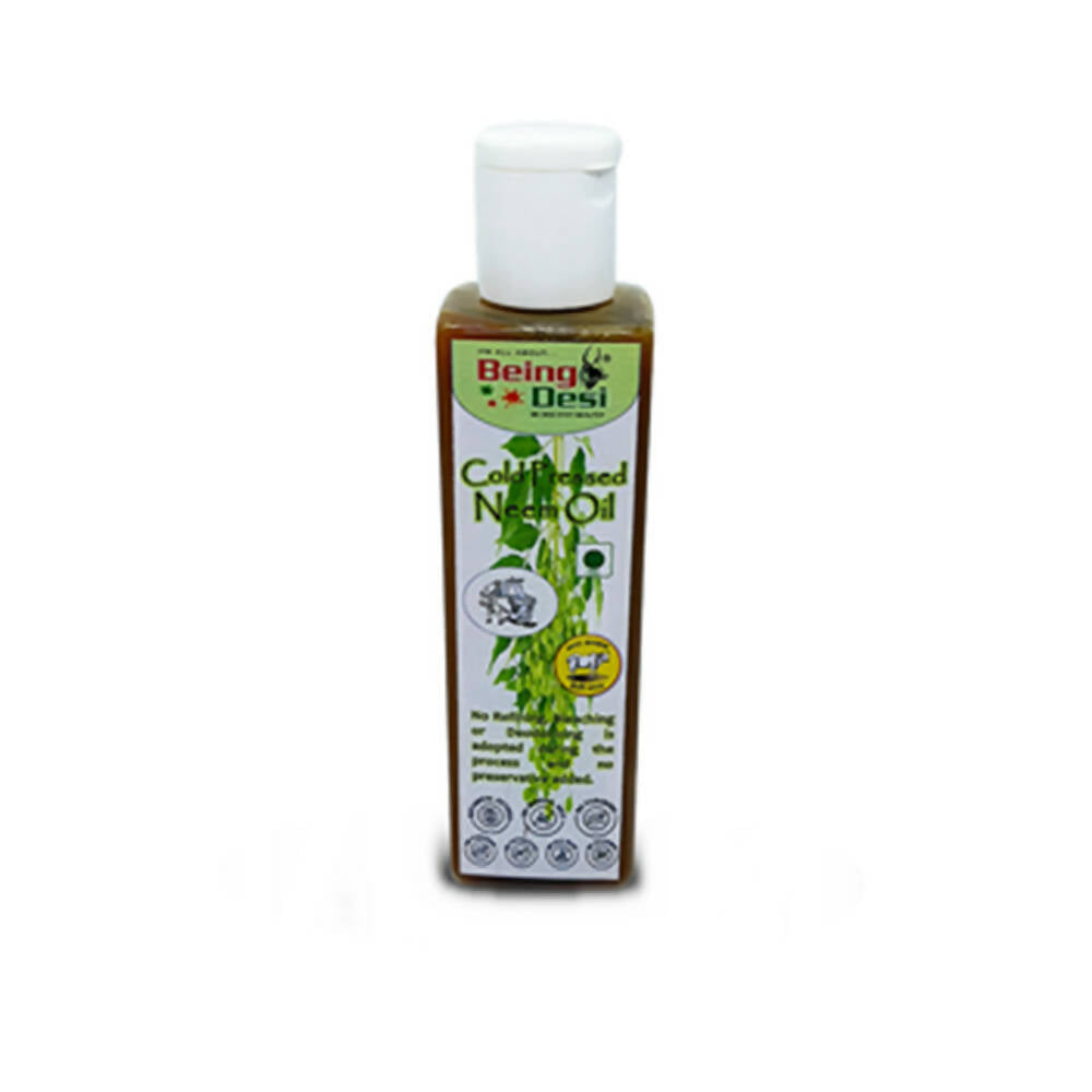 Being Desi Cold Pressed Neem Oil | Grocsy