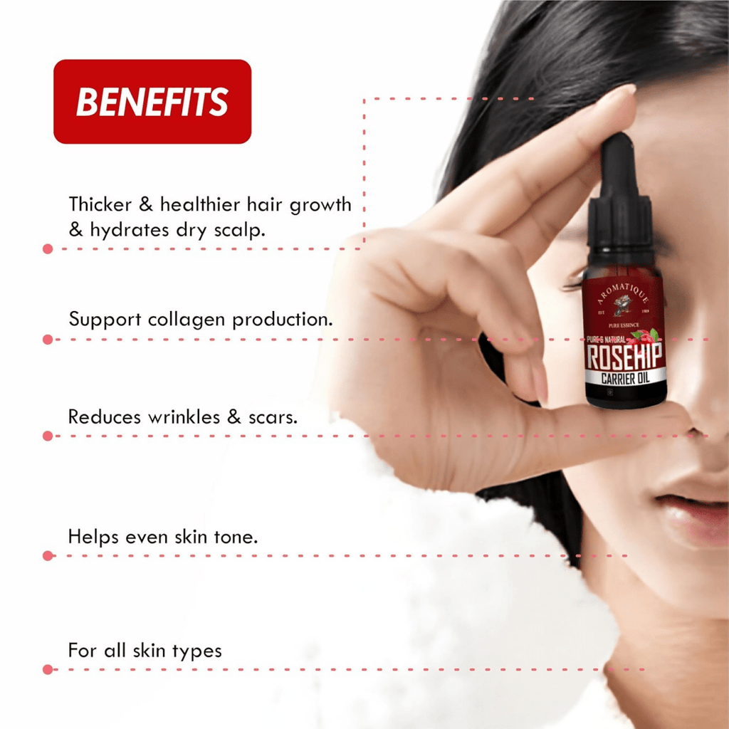 Aromatique Rosehip Oil for Face | Grocsy