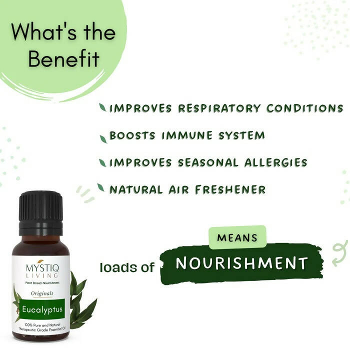 Mystiq Living Originals Eucalyptus Essential Oil | Grocsy