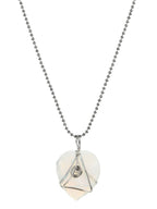 Women's Silver-Toned Blue Silver-Plated Handcrafted Chain - Ruby Raang | Grocsy