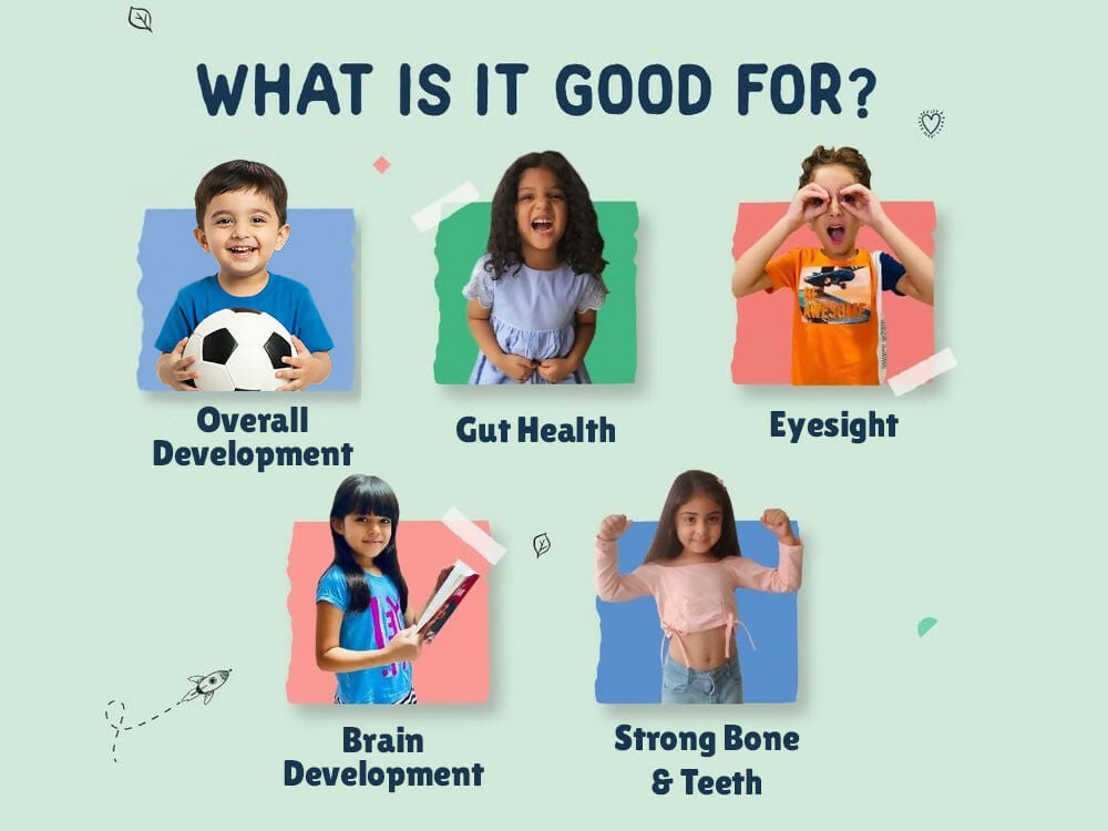 Little Joys Eye Health Gummies and NutriMix Combo | Grocsy