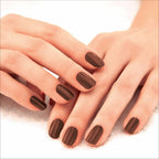 Lakme 9 to 5 Primer + Gloss Nail Colour - Woody Desk | Grocsy