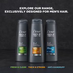 Dove Men + Care Thick & Strong 2 In 1 Shampoo + Conditioner | Grocsy