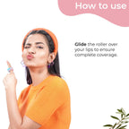 Pilgrim Spanish Lip Serum (Bubblegum) with Roll-on For Visibly Plump Lips, Hydrating Lip Serum For Dark Lips | Grocsy