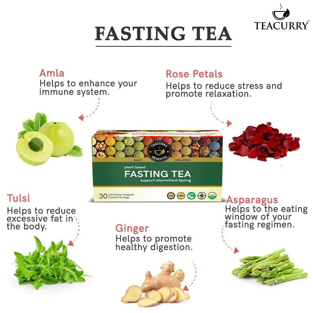 Teacurry Fasting Tea: Your Fast with Our Premium Herbal Blend | Grocsy