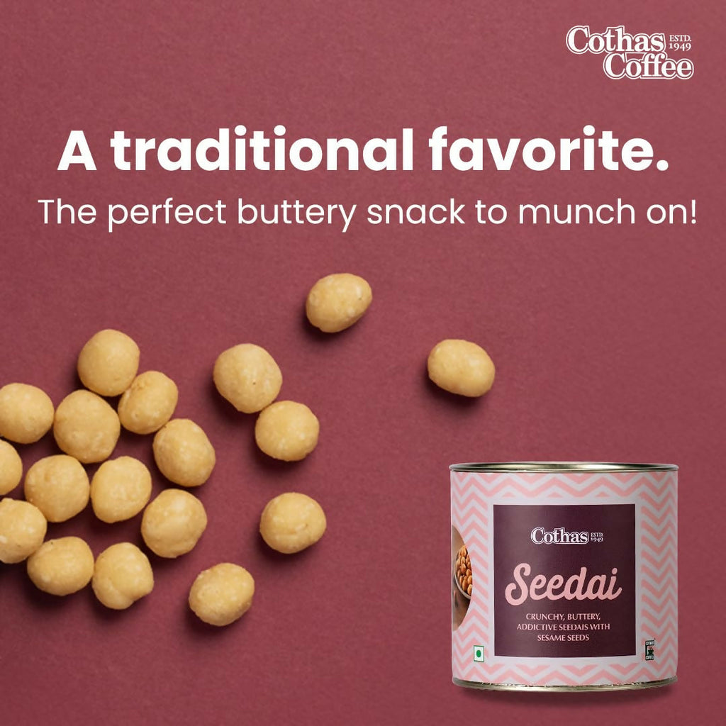 Cothas Seedai - Authentic South Indian Savory Snack | Grocsy
