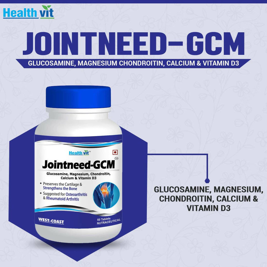 Healthvit Jointneed-GCM Tablets | Grocsy