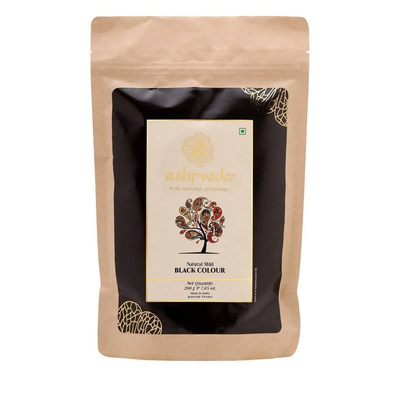 Ashpveda Natural Mild Black Hair colour | Grocsy