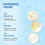 Plum Coconut Milk & Peptides Hair Mask For Soft, Shiny Hair | Grocsy