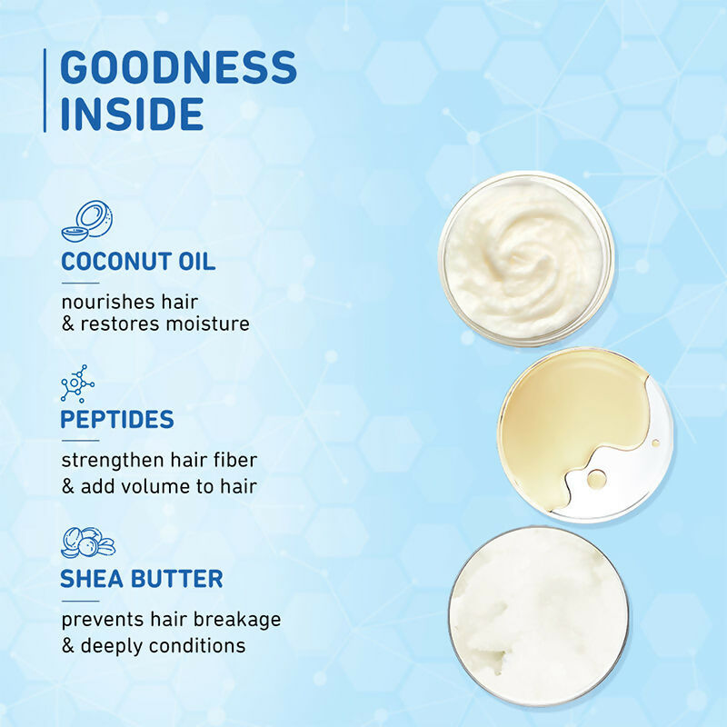 Plum Coconut Milk & Peptides Hair Mask For Soft, Shiny Hair | Grocsy