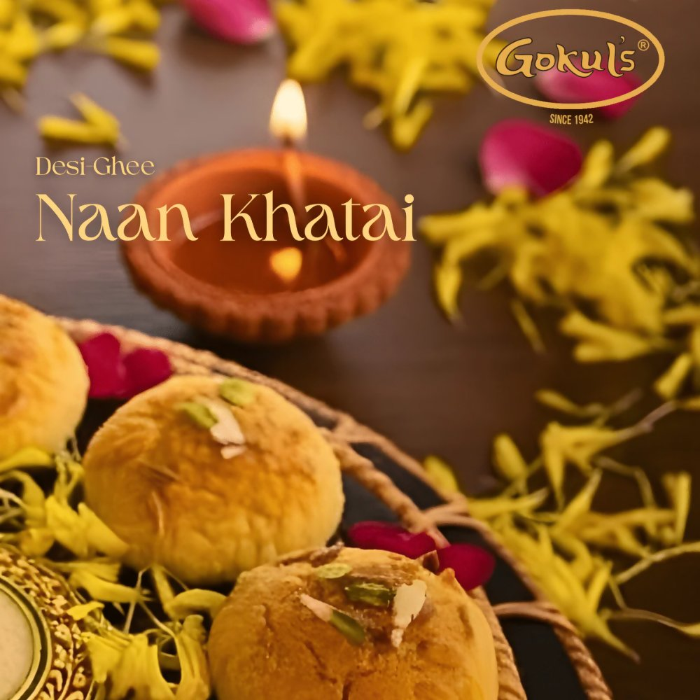 Gokuls Desi Ghee Naan Khatai | Grocsy