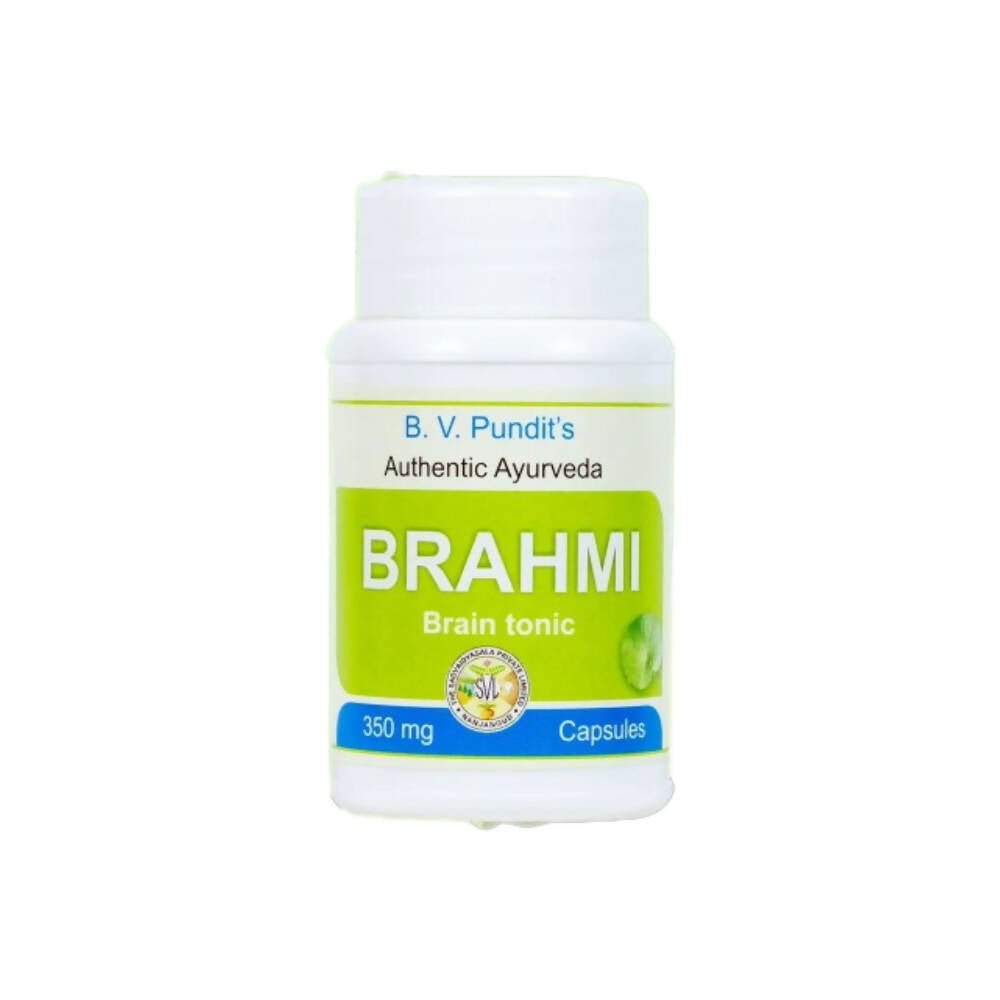 B V Pundit's Brahmi Capsules | Grocsy