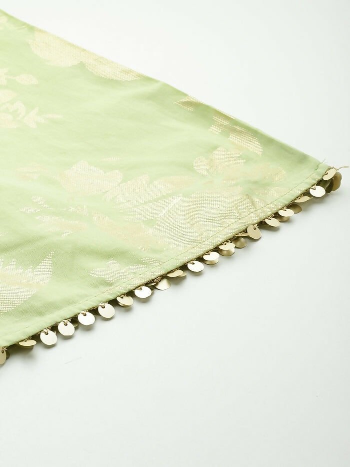 Ahalyaa Women's Traditional Wear Co-ods - Green | Grocsy