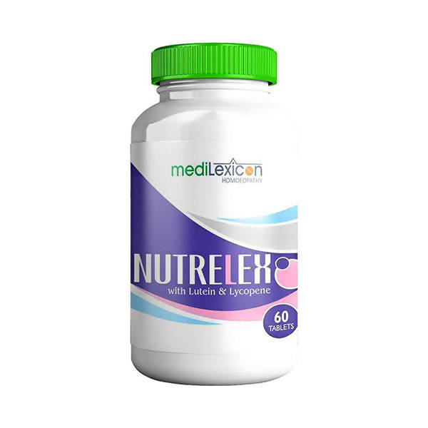 Medilexicon Homeopathy Nutrelex with Lutein & Lycopene Tablets | Grocsy