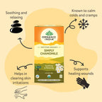 Organic India Simply Chamomile Tea Bags | Grocsy