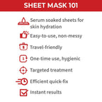 Nykaa Skin Secrets Exotic Indulgence Rose + Goat Milk Sheet Mask For Nourished & Radiant Skin | Grocsy