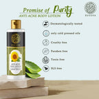 Buddha Natural Anti Acne Body Lotion - For Help Clear Acne & Future Breakouts | Grocsy