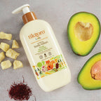 Tikitoro Kids Soothing Body Lotion 100% Vegan with Avocado, Cocoa Butter, Kashmiri Saffron Extract, Moisturizes, Soothes & Nourishes Skin | Grocsy