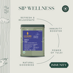 Luxmi Estates Holy Tea Tin - Tulsi Herbal Infusion | Grocsy