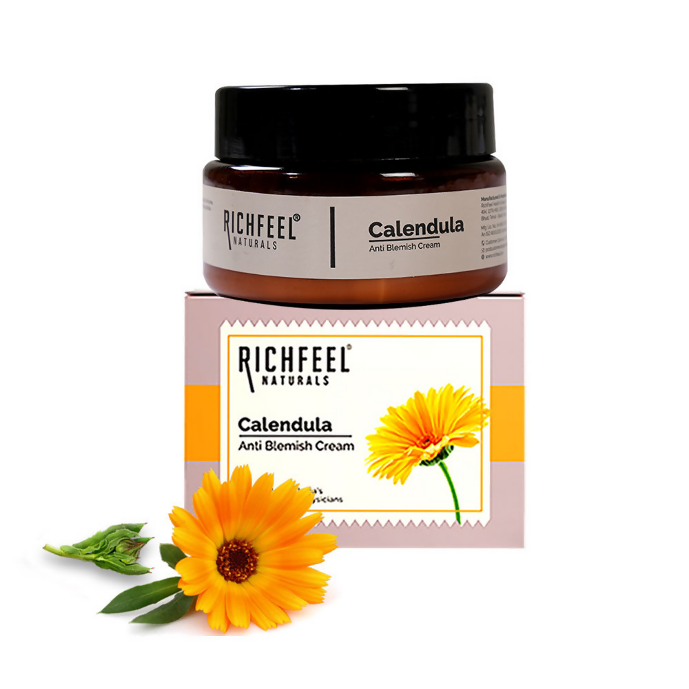 Richfeel Calendula Anti-Blemish Cream - Soothing Echinacea | Grocsy