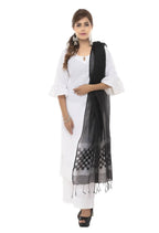Mominos Fashion Black Buta Cut Dupatta | Grocsy