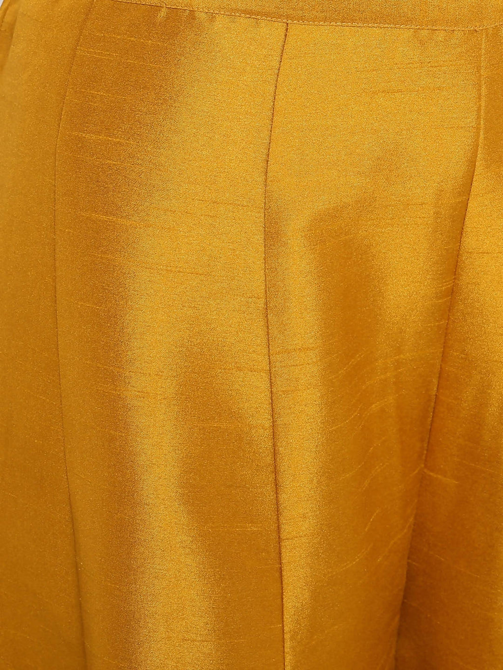 Janasya Women Mustard Yellow Printed Kurta with Palazzos & Dupatta | Grocsy