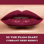 Sugar Never Say Dry Creme Lipstick - The Plum Diary (Vibrant Deep Berry) | Grocsy