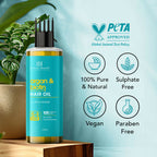 Botanic Hearth Argan & Biotin Hair Oil | Grocsy